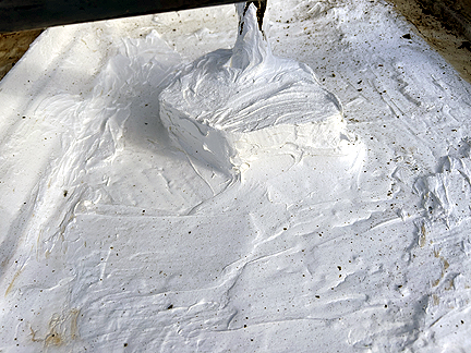 Roof Leak SME - pitch pocket with propoer material used and encapsulated for extra security